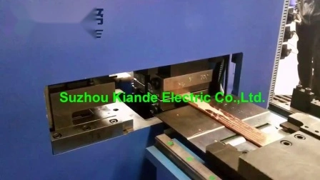 Machine de traitement automatique de barre omnibus de machines de cisaillement de poinçonnage de barre omnibus en cuivre en aluminium CNC