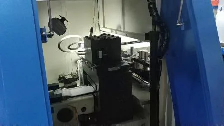 Machine de cisaillement et d'évasement de machines de traitement de barres omnibus CNC automatiques